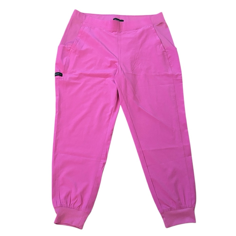 Planet Koi Pink Scrub Pants Joggers Size‎ Large Petite